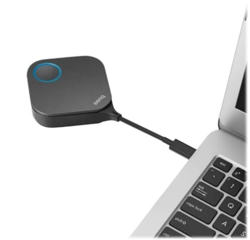 Servidor de apresentação BenQ InstaShow WDC10C - Wi-Fi 5 - 5 GHz - secretária, 9H.JLD78.N4E