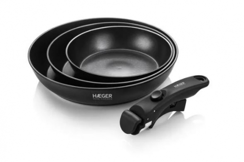 Pack Frigideiras HAEGER - EASYFITPANS 20/24/28