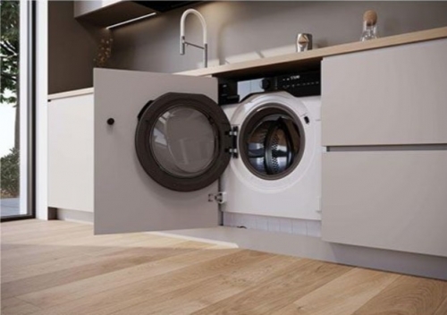 MÁQUINA DE LAVAR ROUPA  ENCASTRE HAIER  HWQ90B416FWB-S 9KG 1600RPM CLASSE A