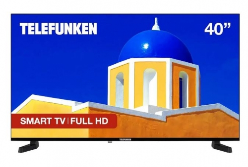 TV 40 polegadas TELEFUNKEN DLED FHD MODO HOTEL 2HDMI 1USB