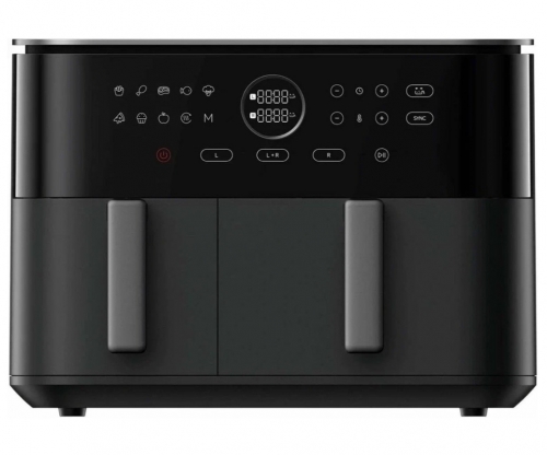 Fritadeira Ar Quente Xiaomi Mi Smart Air Fryer Dual Zone 10L - 2700W Preta , BHR07SGEU