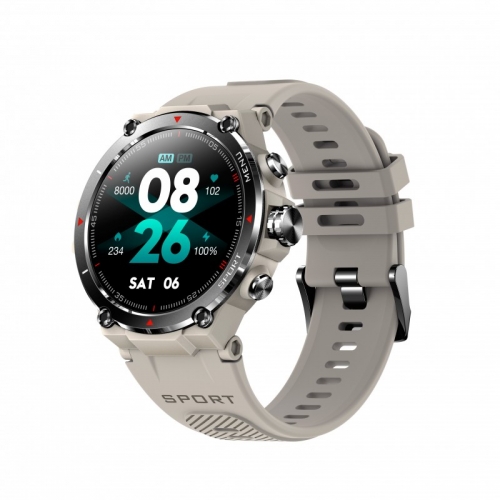 Smartwatch DCU com GPS e tela Amoled HD cinza - 34157081
