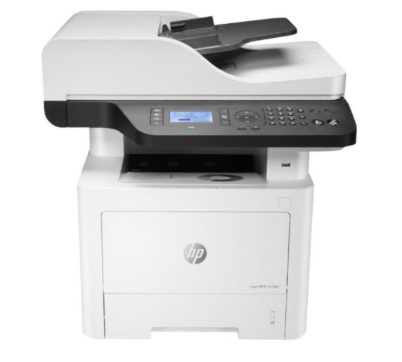 Impressora Multifunções Laser HP Laser MFP 432fdn P/B A4 40 ppm 150 folhas 33.6 Kbps USB 2.0, Gigabit LAN, host USB , 7UQ76A#B19