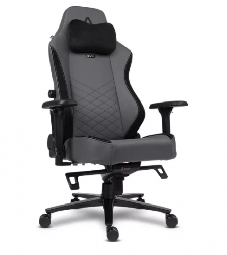 ALPHA GAMER ALEGRA EVO TITANIUM GREY PU - 48195749