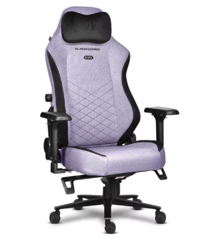 ALPHA GAMER ALEGRA EVO LAVENDER HAZE FABRIC - 48195753