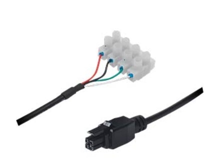 Cabo de alimentação Teltonika PR2FK20M  terminal de parafusos para conector de 4 pinos