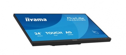 Monitor LED iiyama ProLite T2454MSC-B3AG 24" ecrã de toque Full HD IPS 4 ms HDMI, DisplayPort preto opaco