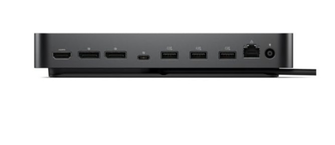 Estação de engate USB-C HDMI, 2 x DP, USB-C 1GbE, 2.5GbE 180 watt BTO DELL-WD25Z