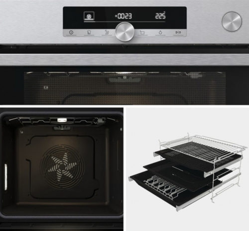 FORNO HISENSE O643PX 77L GT PIROLITICO A+