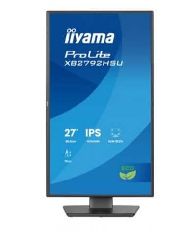 Monitor LED iiyama ProLite XB2792HSU-B1 27" Full HD 120 Hz IPS 3 ms HDMI, DisplayPort