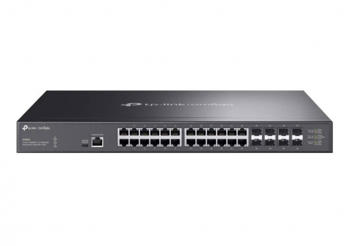Switch de Rede TP-Link Omada SX3832 24 Portas 10GBASE-T L2+ com 8x Slots 10GE SFP+ Managed