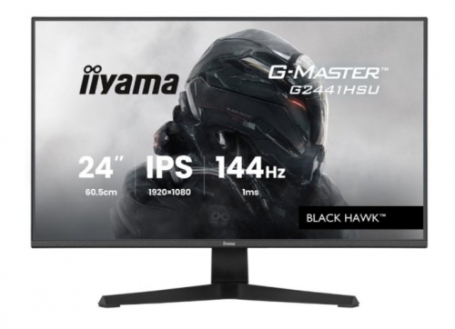 Monitor LED gaming 24" iiyama G-MASTER Black Hawk G2441HSU-B1 Full HD 144 Hz IPS