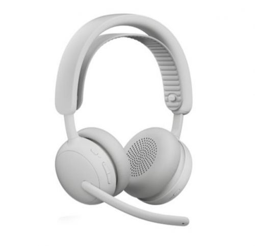Auscultadores Logitech Zone Wireless 2 ES for Business – Microsoft Teams – Off-White – Bluetooth 5.3 – 981-001520