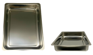 ASSADEIRA SL2 INOX-340x245x60MM-35 | 18/8 nº 35