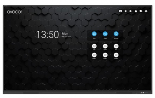 Monitor profissional Tátil 65" Avocor AVS-6510E Android 4K UHD