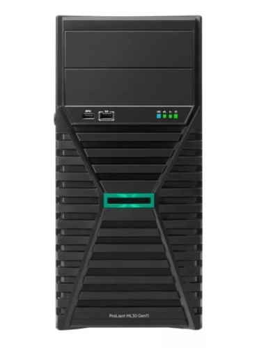 Servidor HP ML30 GEN11 4LFF 6325P(4C/3.5GHZ/55W) 1X32GB 1GBE SATA VROC 2X960GB SATA SSD 1X10 , P87463-425