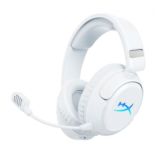 Auscultadores HP HyperX Cloud Flight 2 - Headset de gaming sem fios - Branco , B5VC5AA