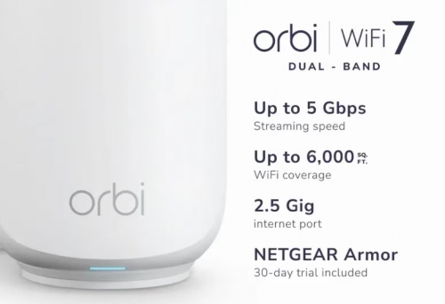 ORBI3 DB WIFI7 3PK BNDL RBE373 , RBE373-100EUS