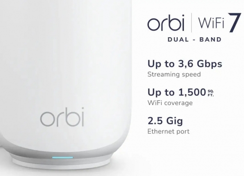 ORBI3 DB WIFI7 SATELLITE RBE370  , RBE370-100EUS