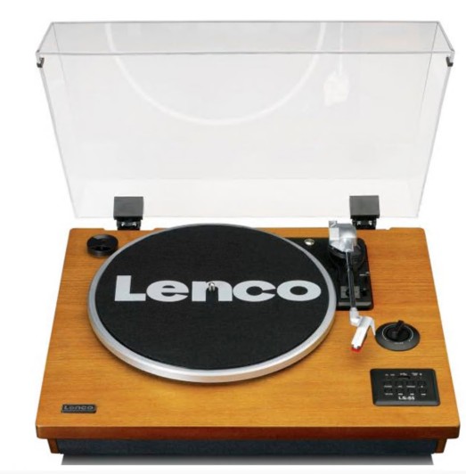 GIRA-DISCOS LENCO LS-55WA VINYL C BLUETOOTH COLUNAS INCORP. USB ENCODING MADEIRA