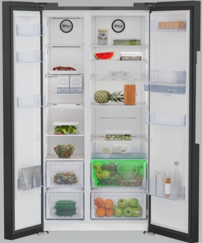 Frigorifico Side By Side Beko GN163241XBRN Classe E