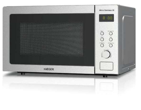MICRO-ONDAS HAEGER MICROSTAINLESS28