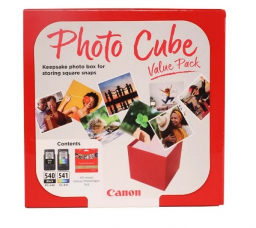Canon PG-540/CL-541 Photo Value Pack Brilhante pack de 2 cor (ciano, magenta, amarelo), preto pigmentado original