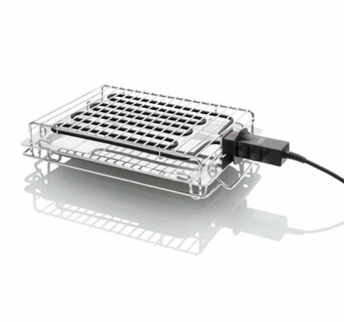 GRELHADOR ELECTRICO HAEGER 2400W 395X275MM INOX