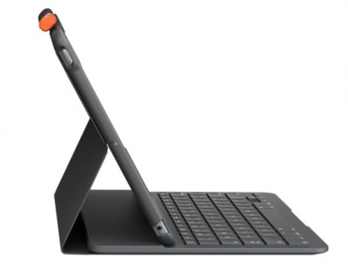Teclado e pasta de folio sem fios QWERTY Nórdico cinzento oxford Logitech - 920-011428