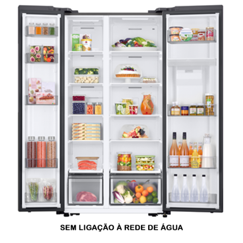 FRIGORÍFICO AMERICANO SAMSUNG RS57DG410EM9EF CLASSE E