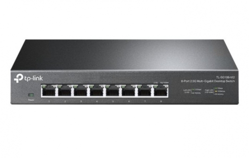 Switch 8 Portas TP-Link TL-SG108-M2 - V1 sem gestão - 8 x 100/1000/2.5G