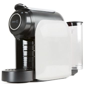 DELTA-Q - Máq. Café Cáps.+ 20 cápsulas + 6 copos KIT QOOL EVOLUTION BRANCA - 05.604.001.00085