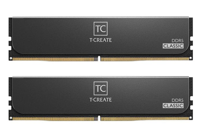 MEMÓRIA RAMM TEAM GROUP 32GB 2x16GB DDR5 6000MT/s T-Create Expert Black CL48 DIMM CTCCD532G6000HC48DC01