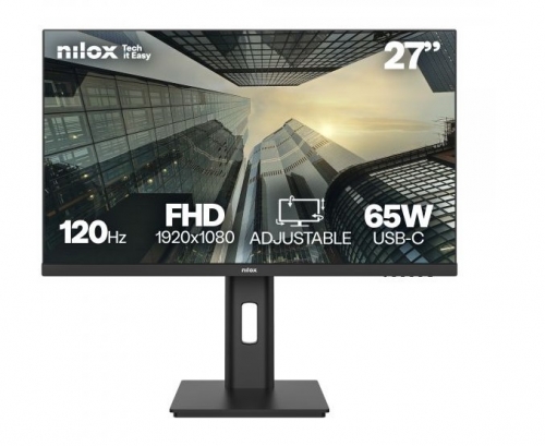 MONITOR NILOX 27" Polegadas IPS 120 HZ FHD NXM27REG12065