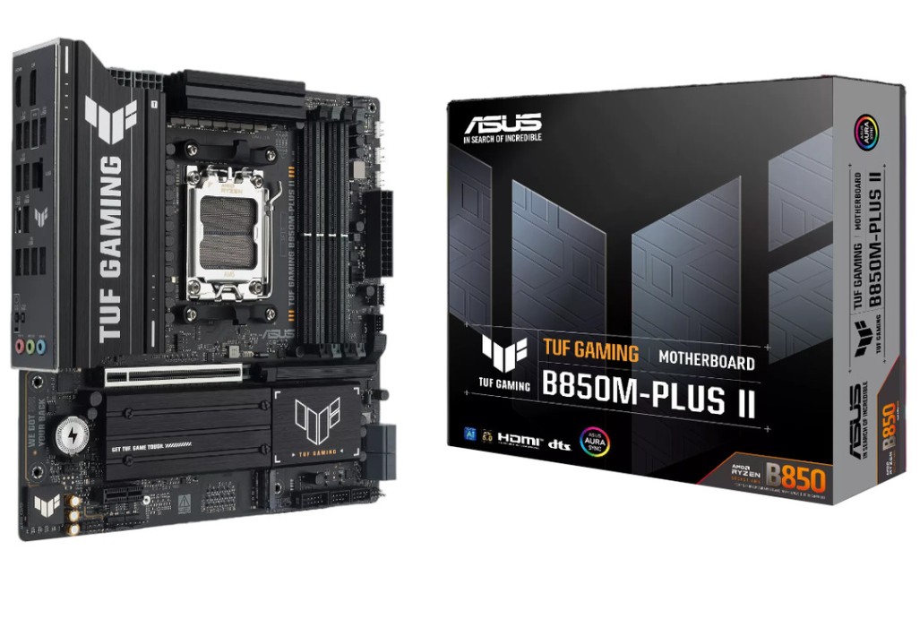 Motherboard AsusTUF GAMING B850M-PLUS II/AM5, B850, USB20G, AURA,MB 90MB1MT0-M0EAY0