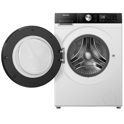 MÁQUINA DE LAVAR ROUPA HISENSE WF3S8045BW3 8KG 1400RPM CLASSE A