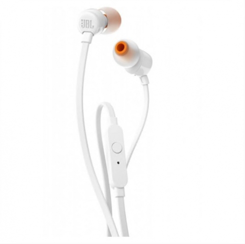 Auriculares JBL T110 Brancos , JBLT110WHT