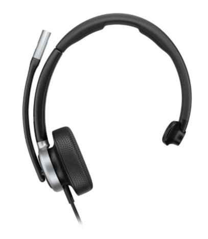 Auscultadores com cabo cancelamento de ruído activo USB-A, USB-C preto HP Poly Mission 615 C01C3A6#AC3