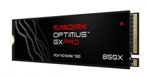 Disco SanDisk Optimus GX PRO 850X SSD encriptado 1 TB interna M.2 2280 S3-M PCIe 4.0 x4 - SDSP81100TAN-000E0