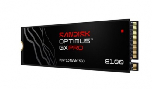 Disco SanDisk Optimus GX PRO 8100 SSD 2TB NVMe PCIe 5.0 x4 com Encriptação TCG Opal 2.02 – M.2 2280 – SDSP82200TAN-000E0