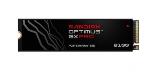 Disco SanDisk Optimus GX PRO 8100 SSD 2TB NVMe PCIe 5.0 x4 com Encriptação TCG Opal 2.02 – M.2 2280 – SDSP82200TAN-000E0