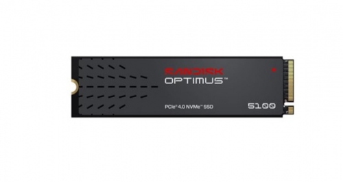 Disco SSD Interno SANDISK Optimus 5100 NVMe – 500 GB – M.2 2280 – PCIe 4.0 x4 – SDSP51500GAN-000E0
