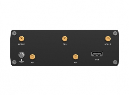 Router industrial Teltonika Networks RUTM16, 4G/LTE Cat 6 com modem Telit Global, eSIM integrado - RUTM16000000