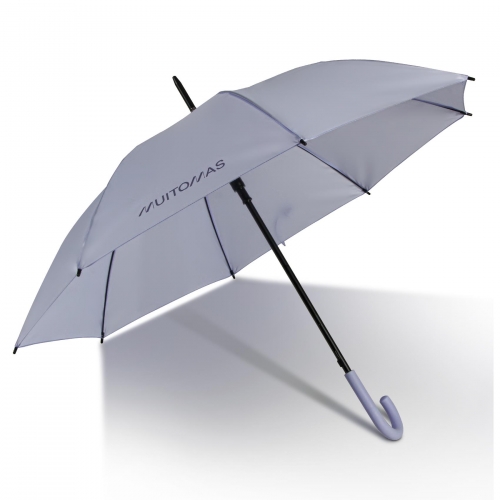 MUITOMAS - Guarda-chuva Lilás com Cabo Curvo | UMBRCURVEDVL