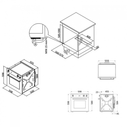 Forno Meireles - MF 7606 X.1