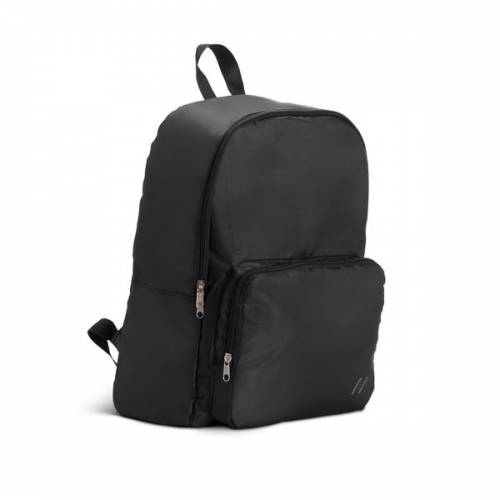 MUITOMAS Mochila dobrável preta | FLDBACKPACKBK