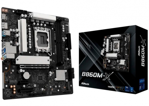 Motherboard Micro-ATX ASRock B860M-X Skt1851 90-MXBRX0-A0UAYZ