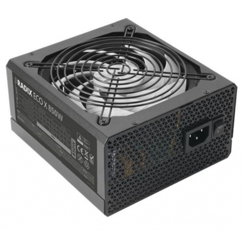 FONTE ALIMENTAÇÃO TACENS PSU RADIX ECO X 850W 87 EF DC-DC 14CM 1RECOX850