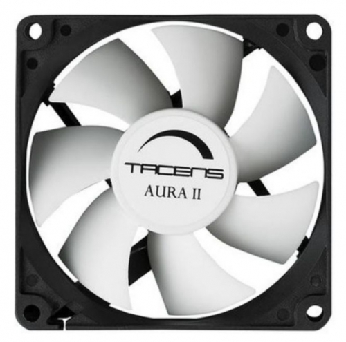 Ventoinha 80mm Tacens Aura II Silent Preta/Branca 3AURAII8