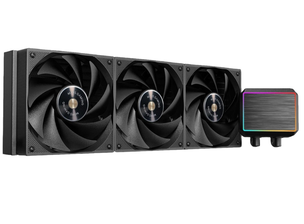 WATERCOOLING MARS GAMING ML-PROII360 600W TDP 3X COPPER-CORE FAN FRGB BLACK MLPROII360